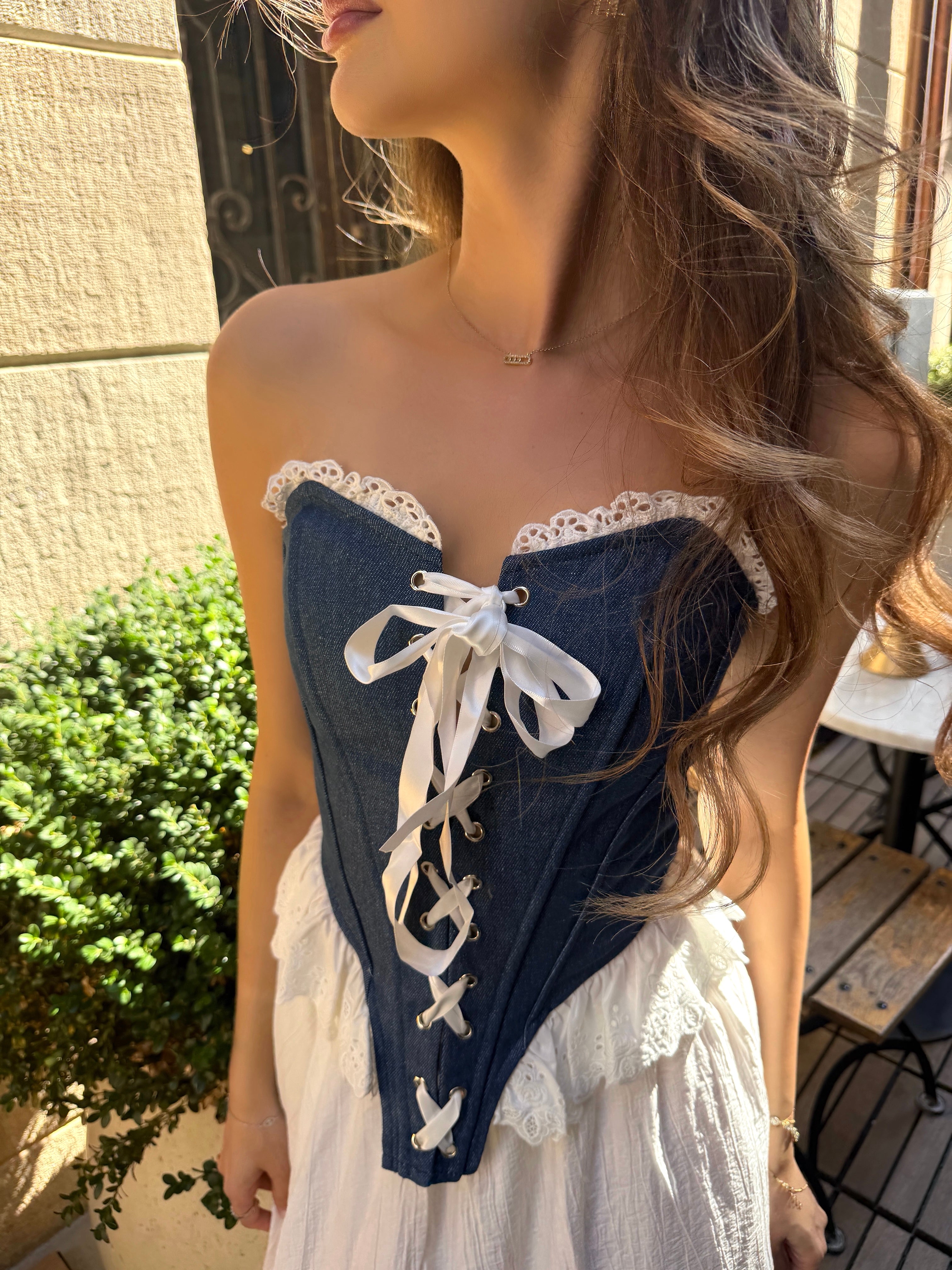 Denim Korse