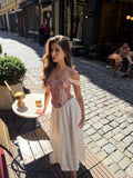 Vintage Desenli Korse
